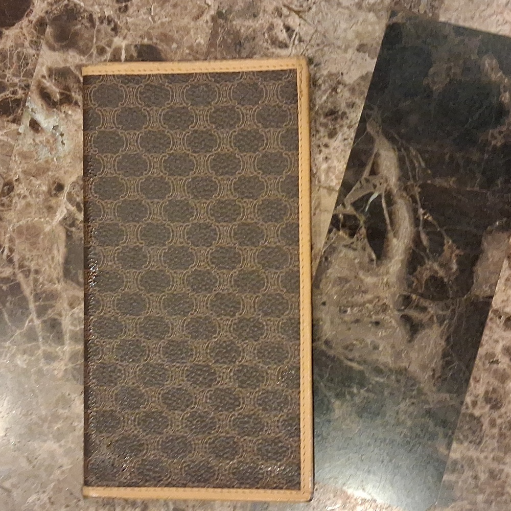 Celine vintage Checkbook Holder